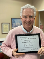 Richard Fleischer Awarded for 50 years of Service 